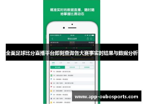 全面足球比分直播平台即刻查询各大赛事实时结果与数据分析